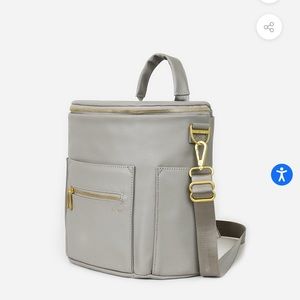 Fawn Mini Diaper Bag Gray
